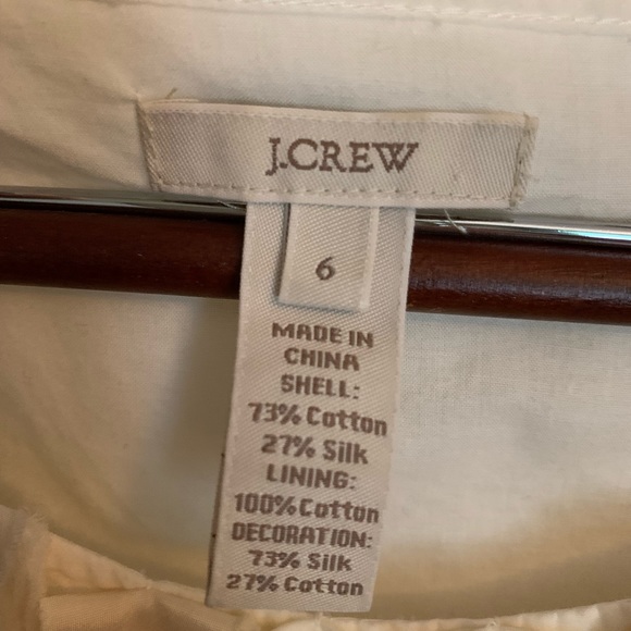 Jcrew silk ribbon blouse. Size 6. - Picture 3 of 4